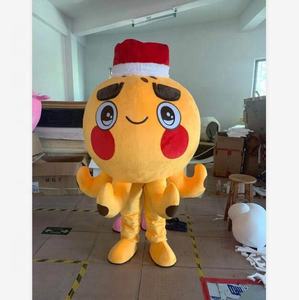 Disfraces de Mascota de felpa para niños y adultos, disfraz de pulpo para caminar, publicidad, <span class=keywords><strong>Animal</strong></span> encantador, mascota - Product Image 1