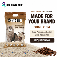 Litière pour chat en argile, agglomérante, inodore, 10L, pour animalerie, facile à ramasser, haute absorption, usage quotidien