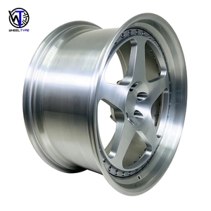 Jantes forgées 3 pièces 18 19 20 21 22 à profil profond 5x112 5x120 5x114.3 en alliage 6061 T6 à 5 branches légères pour <span class=keywords><strong>Ferrari</strong></span> BMW Audi - Product Image 2