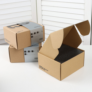 Recycled Materials Glossy Lamination Foil Specifications <b>Shipping</b> Candles Gifts Custom Logo Custom Corrugated Cardboard <b>Box</b> - Product Image 2