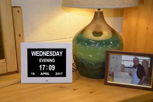 Nouvelle Horloge Murale Multifonction CHEETIE CP047 2026 avec Grand Écran LCD Numérique, Alarme et <span class=keywords><strong>Calendrier</strong></span> pour Personnes Âgées - Product Image 4