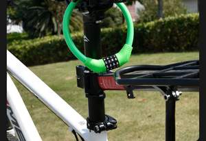 Lucchetto a Catena in Acciaio per Bicicletta con Combinazione Digitale a Quattro Cifre Antifurto per Mountain Bike MTB con Possibilità di <span class=keywords><strong>Cambiare</strong></span> Password - Product Image 3