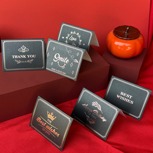 Özel Logo tasarım özelleştirilmiş iş kağıt kartı baskı/tebrik kartı/teşekkür kartı/kartpostal - Product Image 6