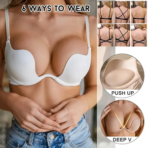 <span class=keywords><strong>Soutien</strong></span>-<span class=keywords><strong>gorge</strong></span> push-up sexy sans dos pour femme, idéal pour le sport, le yoga, les robes à dos <span class=keywords><strong>ouvert</strong></span>, les mariages, <span class=keywords><strong>lingerie</strong></span> invisible sans couture, décolleté en U profond - Product Image 3