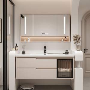 Classic <strong>Bathroom</strong> Vanity Cabinet with Antique <strong>Style</strong> Timeless Elegance - Product Image 4