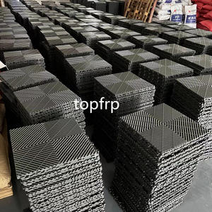 Outdoor <b>Plastic</b> Interlocking Garage Floor Tiles Removable Modular PP Garage Car Showroom <b>Flooring</b> Mat - Product Image 5