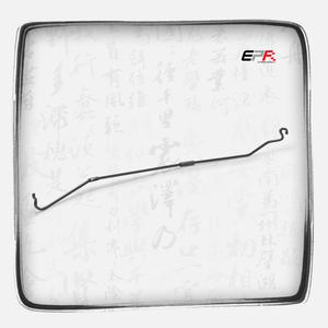 1998-2002 Subaru BE BH Legacy Wagon Dry <b>Carbon</b> Direct Fit Hood Prop Rod - Product Image 1