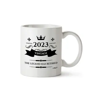 Lustige Ruhestandsgeschenke für Männer, 2024 Ruhestands-Kaffeebecher Geschenk für Vater