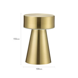 Lámpara de Mesa Portátil Magnética Recargable de Aluminio con Control Remoto Inalámbrico, Diseño Moderno, Simple y Flexible para Hotel - Product Image 2