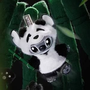 Muñeco de Peluche Auténtico Stitch Panda de PVC y ABS, Edición Limitada Serie GenZ Street, 15cm, Coleccionable, Caja Sorpresa de Animación Occidental - Product Image 2