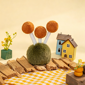 Juguetes <span class=keywords><strong>de</strong></span> peluche al por mayor <span class=keywords><strong>de</strong></span> fábrica: Trío <span class=keywords><strong>de</strong></span> setas <span class=keywords><strong>de</strong></span> peluche <span class=keywords><strong>de</strong></span> dibujos animados (Pelota <span class=keywords><strong>de</strong></span> musgo, Pelota marrón), Premio para máquina <span class=keywords><strong>de</strong></span> garras para tienda <span class=keywords><strong>de</strong></span> juegos recreativos - Product Image 1