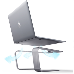 Boneruy có thể tháo rời Ergonomic Máy tính để bàn mạnh mẽ nhôm máy tính xách tay hỗ trợ đơn giản hơn để sử dụng nhà văn phòng - Product Image 2