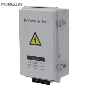 Moreday Ip65 4 в 2 из 4 струн 25a 1000v Dc солнечный Pv массив Пластиковая распределительная коробка