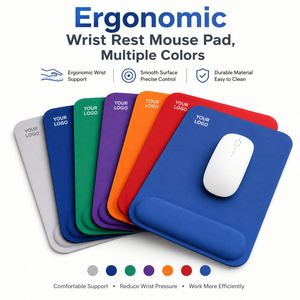 Custom Logo Ergonomic <b>Mouse</b> <b>Pad</b> with Wrist Rest Soft Memory Foam Non-Slip Gaming Mousepad for Office Business Promotional Gift - Product Image 3