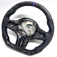 Volant BMW G80 en tissu sergé 3K pour F90 G20 G82 G05 F40 G87 G30 G01, installation plug and play