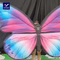 Modèles gonflables papillon adaptés aux affichages de parade