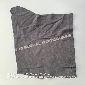 Trapos de algodón de buena absorción, trapos de felpa, paños para limpiar sudaderas, trapos de tela recuperada, bolsa de trapos de colores para limpieza - Product Image 3