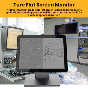 Oscan mới OTM-1500C 15 <span class=keywords><strong>inch</strong></span> màn hình cảm ứng màn hình công nghiệp <span class=keywords><strong>LCD</strong></span> kinh doanh Máy tính để bàn TFT LED Đèn nền 4:3 <span class=keywords><strong>VGA</strong></span> + USB giao diện 99% - Product Image 4