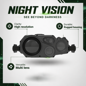 Lunettes de vision nocturne binoculaires LNTV-B800 à triple <span class=keywords><strong>point</strong></span> de mesure de distance relative, technologie multi-capteurs et positionnement multi-systèmes - Product Image 1