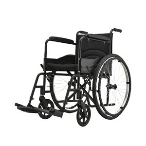 Kursi roda Manual medis dapat dilipat portabel beban maksimal 150kg untuk pasien penyandang cacat dewasa - Product Image 2