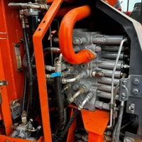 Excavatrice hydraulique Hitachi ZX75 d'occasion de haute qualité, excavatrice compacte sur chenilles de 7,5 tonnes équipée d'un moteur d'origine
