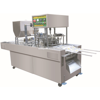 Machine automatique de remplissage et de scellage de gobelets de jus de raisin / Machine d'emballage de gobelets de communion / Machine de remplissage et de scellage de gobelets préremplis