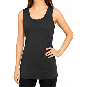 2026 Women's Lightweight Sleeveless Tank <b>Top</b> for Fitness Yoga Wear Solid Color Regular Length 100% Cotton Women Tank <b>Top</b> - Product Image 6