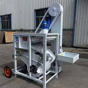 Máquina clasificadora de semillas de granos, limpiador de precisión, máquina de tamiz por vibración para trigo, maíz, soja y otros granos - Product Image 3