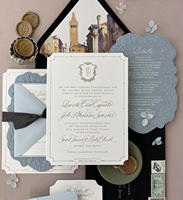 Cartes d'invitation personnalisées en papier couché gaufré 3D, estampées à chaud, sérigraphiées, avec logo personnalisé, grand format, pour événements spéciaux