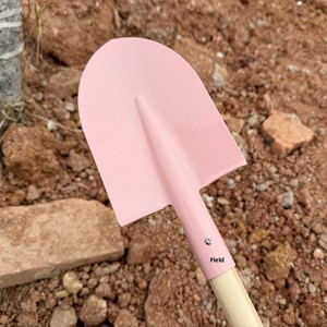 PINSHUN พลั่วขนาดเล็กสำหรับเด็กอนุบาล สีชมพูเบจ สำหรับขุดทราย ชายหาด ของเล่นกลางแจ้ง ของเล่นขุดดิน ของเล่นทำสวน - Product Image 4