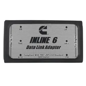 Inline 6 kamyon aracı için cummins inline6 için veri bağlantı adaptörü V8.7 ağır teşhis tarayıcı