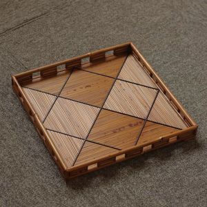 Lake Hidden Xiangfei Bamboo <b>Tea</b> Set Storage <b>Tray</b>, Dry Brewing <b>Tea</b> <b>Tray</b>, <b>Tea</b> Table, Literati and Artifact Display <b>Tray</b>, - Product Image 1
