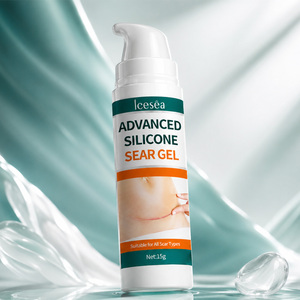 Icesea New Arrival <strong>Silicone</strong> <strong>Scar</strong> <strong>Gel</strong> with Glycerin for C-Section <strong>Scars</strong>-Hydrate &amp; Flatten Repair Skin OEM/ODM - Product Image 1