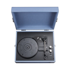 <span class=keywords><strong>Tocadiscos</strong></span> Moderno de Vinilo con Reproductor de Discos de 33-1/3, 45 y 78 RPM - Product Image 5