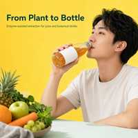 Enzymes liquides de qualité alimentaire pour l'extraction végétale : Pectinase, Cellulase, Hemicellulase, Protéase neutre pour jus et extraits botaniques