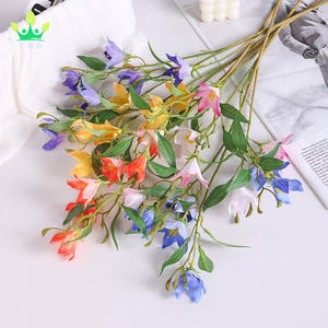 Jacinthes artificielles fleurs de soie plantes <span class=keywords><strong>bouquet</strong></span> de flore pour la maison bureau Table à manger pièce maîtresse décoration de fête de mariage - Product Image 4