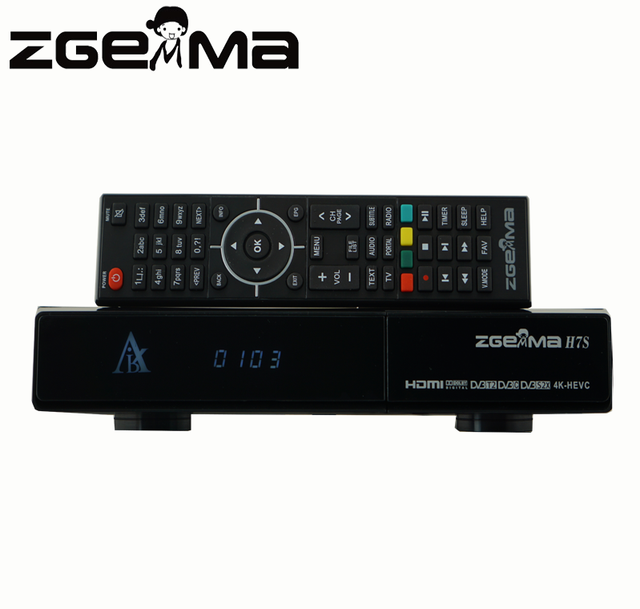 New 4K Box Base on Linux OS ZGEMMA H7S Built-in 2*DVB S2X +DVB T2/C Three Tuners 8g Emmc Support CI+ Satellite Receiver