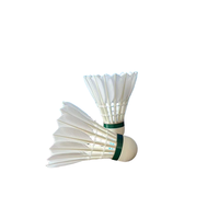 ST NO 9 Volants de badminton en plumes de canard - Vol stable, frappe fluide, adaptés à l'entraînement amateur