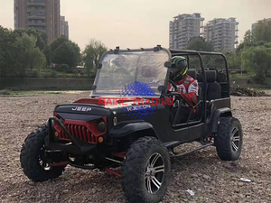Quad 400CC 4 temps à essence, style Jeep, tout-terrain 4 roues pour adultes, utilisation en milieu rural et aventures en plein air - Product Image 2