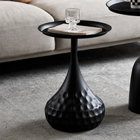 Table basse moderne en métal durable pour salon, meubles de maison