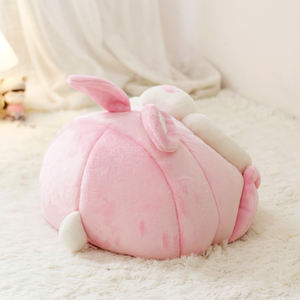 नई शैली सर्दियों के गर्म इनडोर दौर पालतू सो नेस्ट गुफा बिल्ली का बच्चा पिल्ला टोकरी बिल्ली कुत्ते बिस्तर - Product Image 6