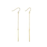 EMANCO Boucles d'oreilles longues tendance pour femmes, pendantes, minimalistes, en forme de poisson, bijoux de mode, vente en gros, dropshipping