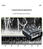N009 Appareil de vision nocturne couleur 4K Ultra HD, grand écran, batterie au lithium intégrée, Wi-Fi, télescope de vision nocturne binoculaire