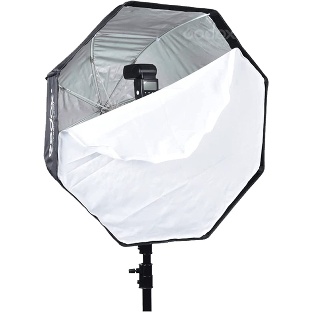 Godox Portable 120cm/47.2" Umbrella Octagon Softbox Reflector with Carrying Bag for Studio Photo Flash Speedlight