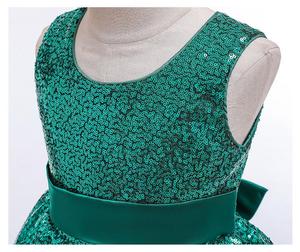 Vêtements pour enfants, robes de princesse pour enfants, jolies robes à fleurs pour petites filles, robes à appliques de Chine - Product Image 4