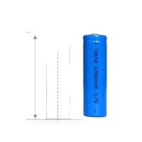 Baterai Li ion silinder isi ulang 18650 baterai Lithium ion 3.7V 18650 sel baterai Lithium 3.7V 3200mAh