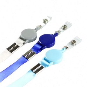Portacredenciales Retráctil Personalizado Fácil de Extraer, Cordón para Credencial de Empleado, para Regalos Promocionales y Empresariales - Product Image 1