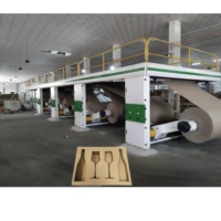 Ligne de production de carton en nid d'abeille