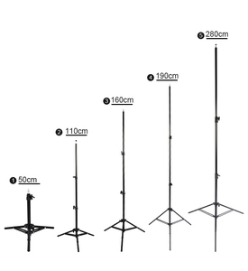 LED Ring Light Stand Photography Light Stand Aluminum 1.6M Tripod Television Bracket For Studio - Product Image 6