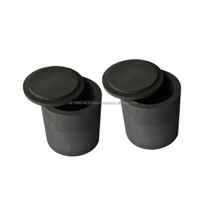 Prix usine Creuset en graphite de carbone de haute qualité avec couvercle - Product Image 3